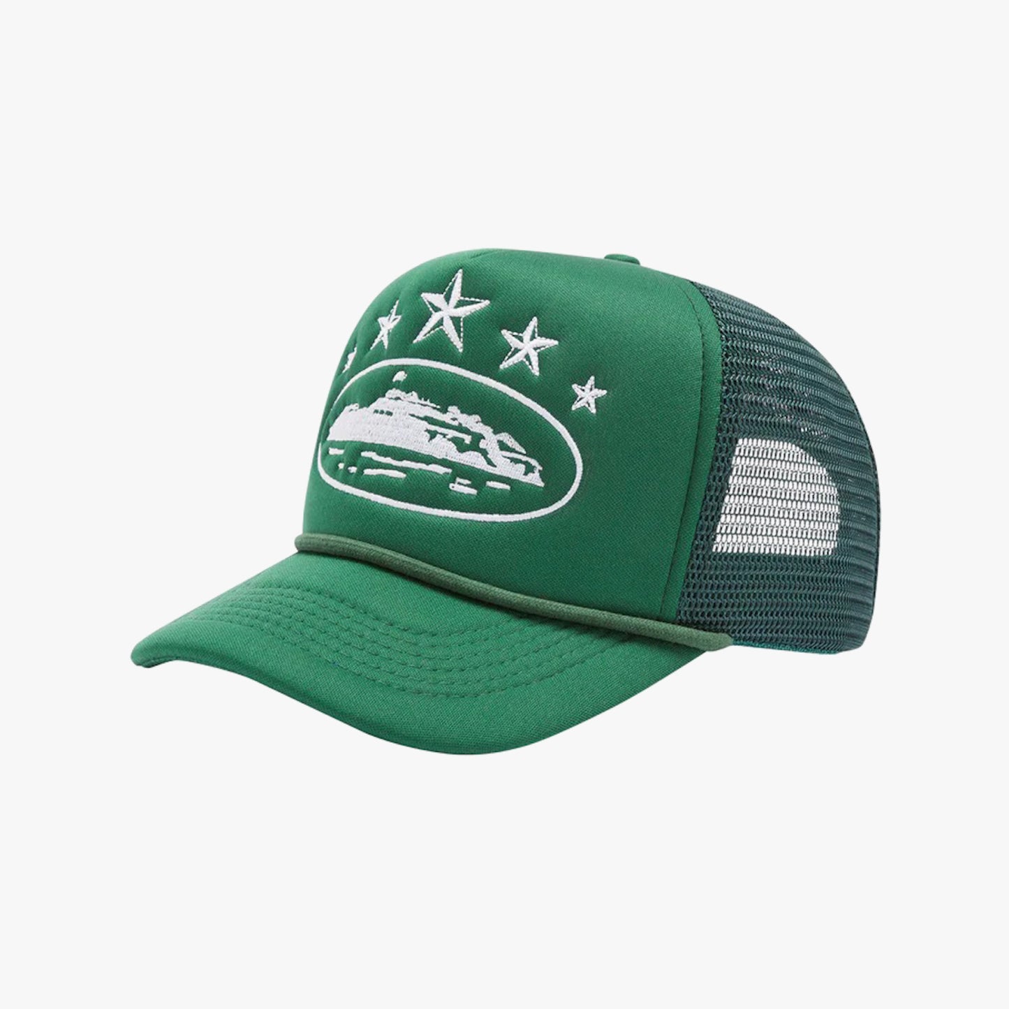 Boné Corteiz 5 Starz Alcatraz Trucker Green