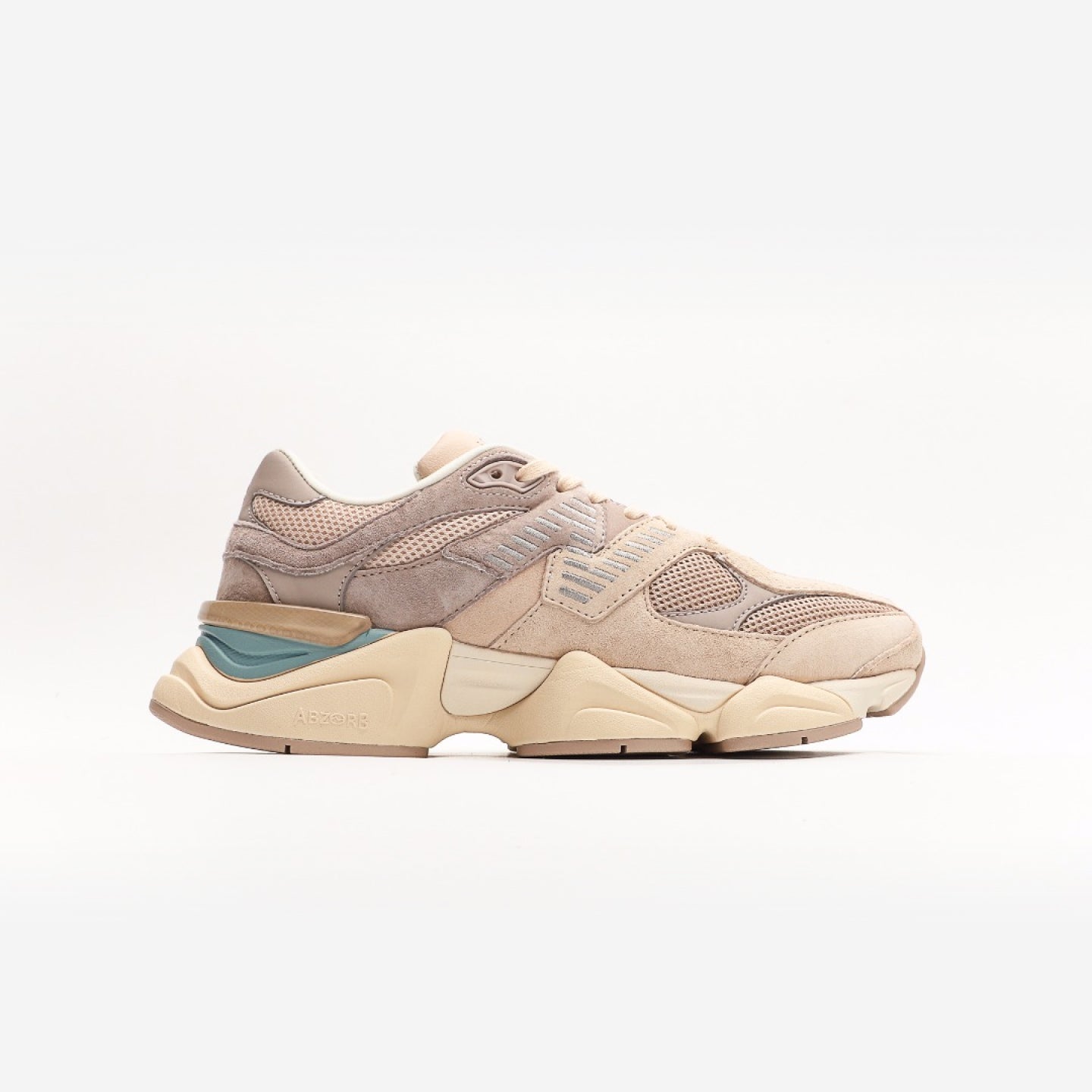 New Balance 9060 Ivory Cream & Pink Sand