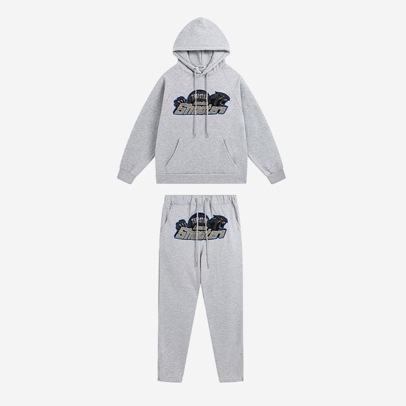 Conjunto Trapstar Shooters Tracksuit “Grey Ice Flavours” - Urbanize Streetwear