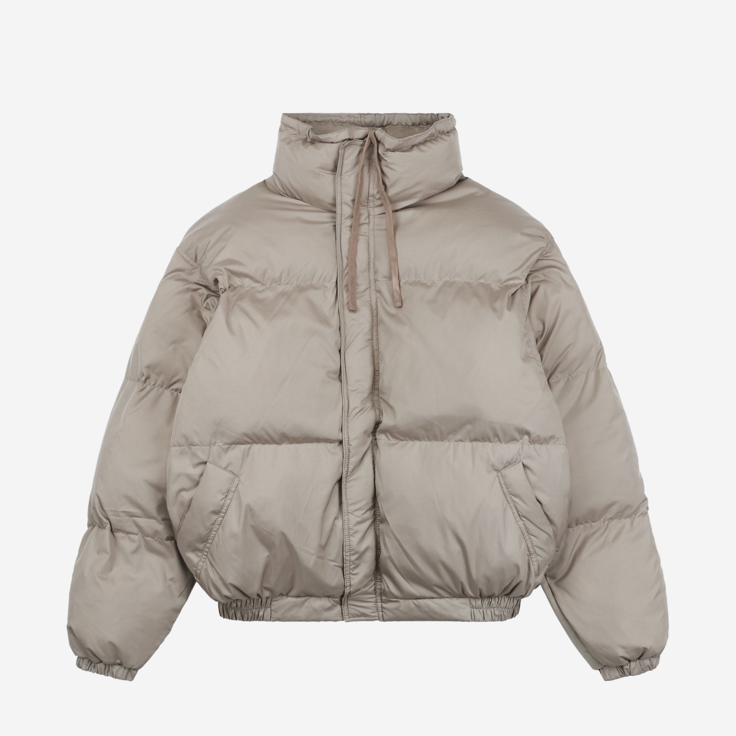 Jaqueta Puffer Fear of God Essentials Brown - Urbanize Streetwear