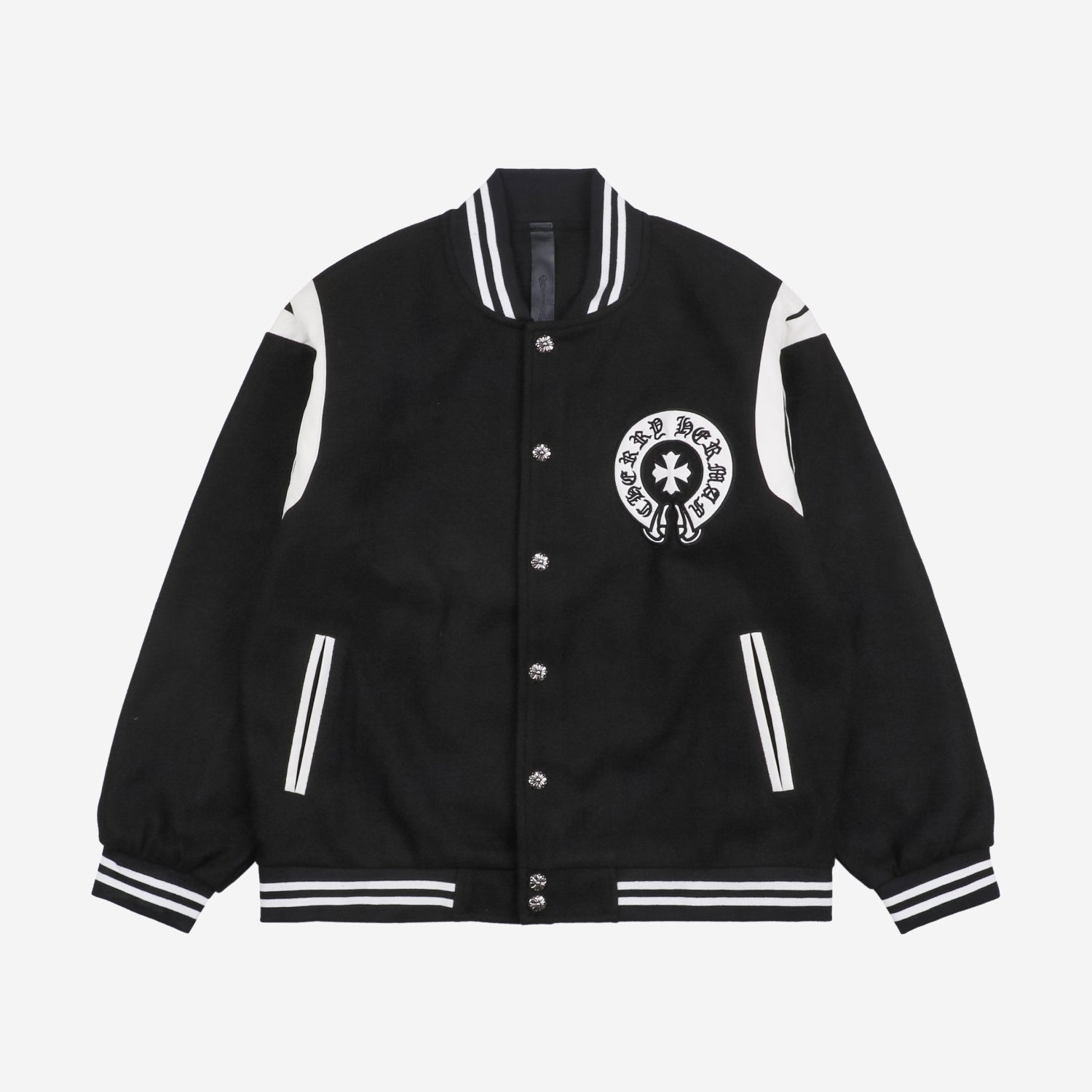 Chrome Hearts Varsity Jacket Black - Urbanize Streetwear