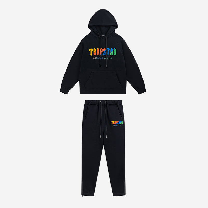 Conjunto Trapstar Chenille Decoded Tracksuit “Black Candy” - Urbanize Streetwear