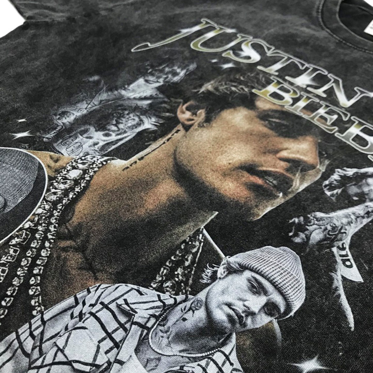 Camiseta Vintage Tee - Justin Bieber