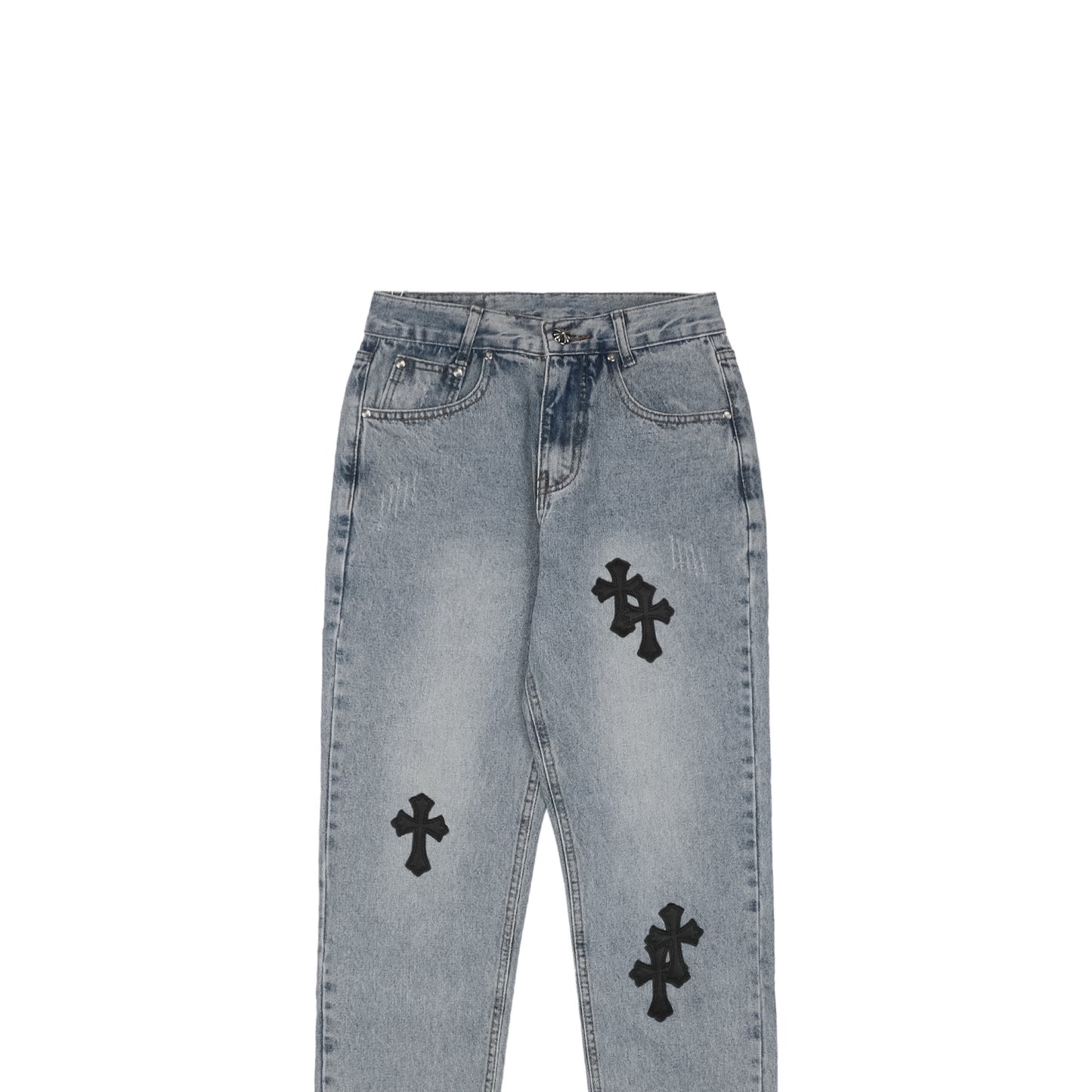 Calça Chrome Hearts Cross Patch Levi's Jeans Denim - Urbanize Streetwear