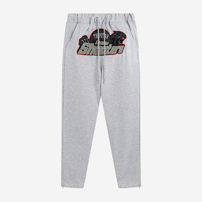 Conjunto Trapstar Shooters Tracksuit “Grey Red” - Urbanize Streetwear