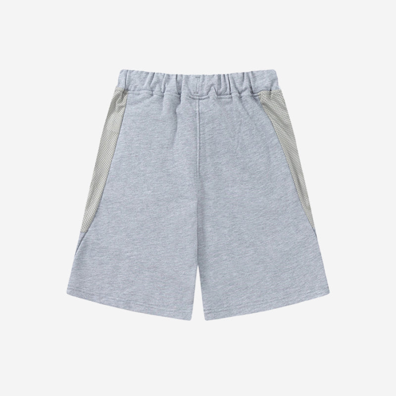 Conjunto Trapstar Shooters Shorts Set “Grey Red” - Urbanize Streetwear