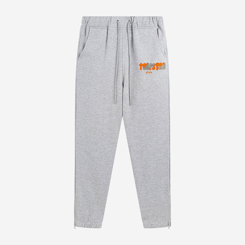 Conjunto Trapstar Chenille Decoded Tracksuit “Grey Orange” - Urbanize Streetwear