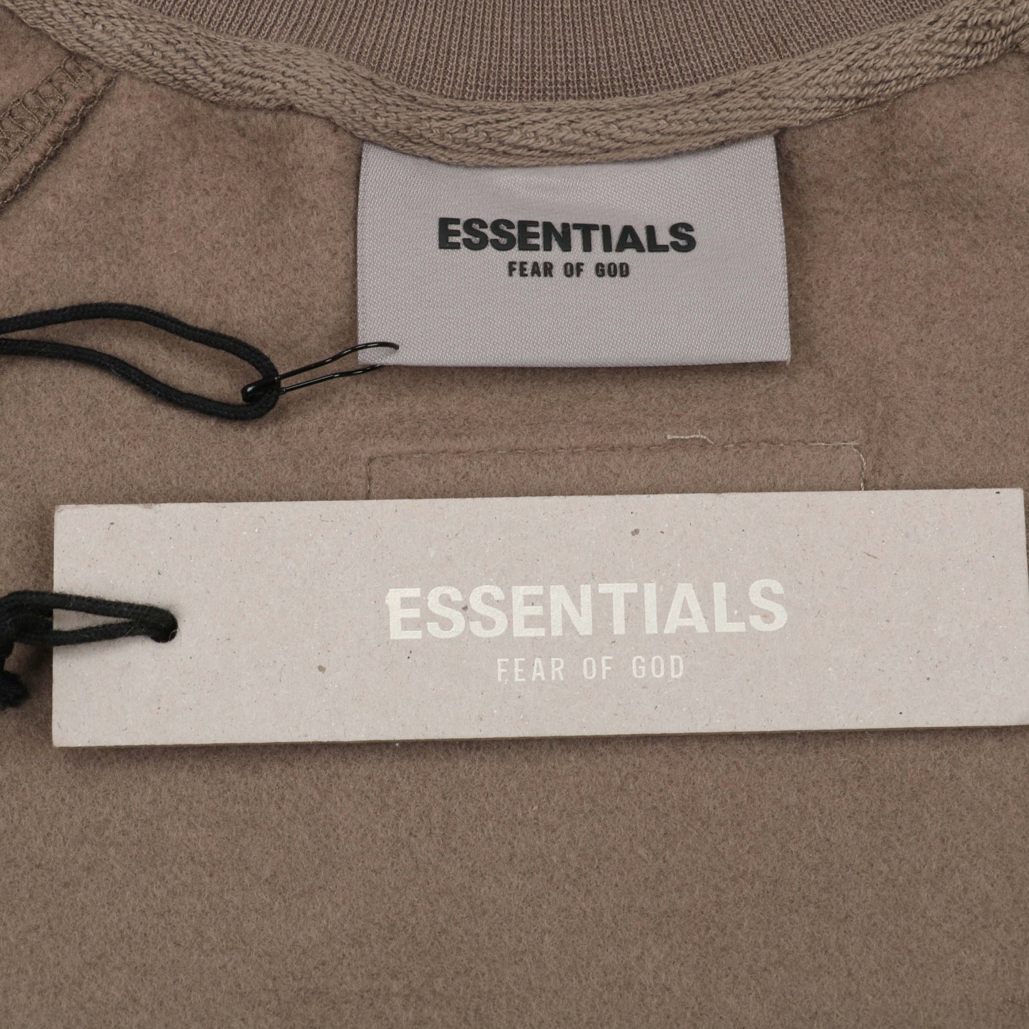 Moletom Fear of God Essentials - Marrom