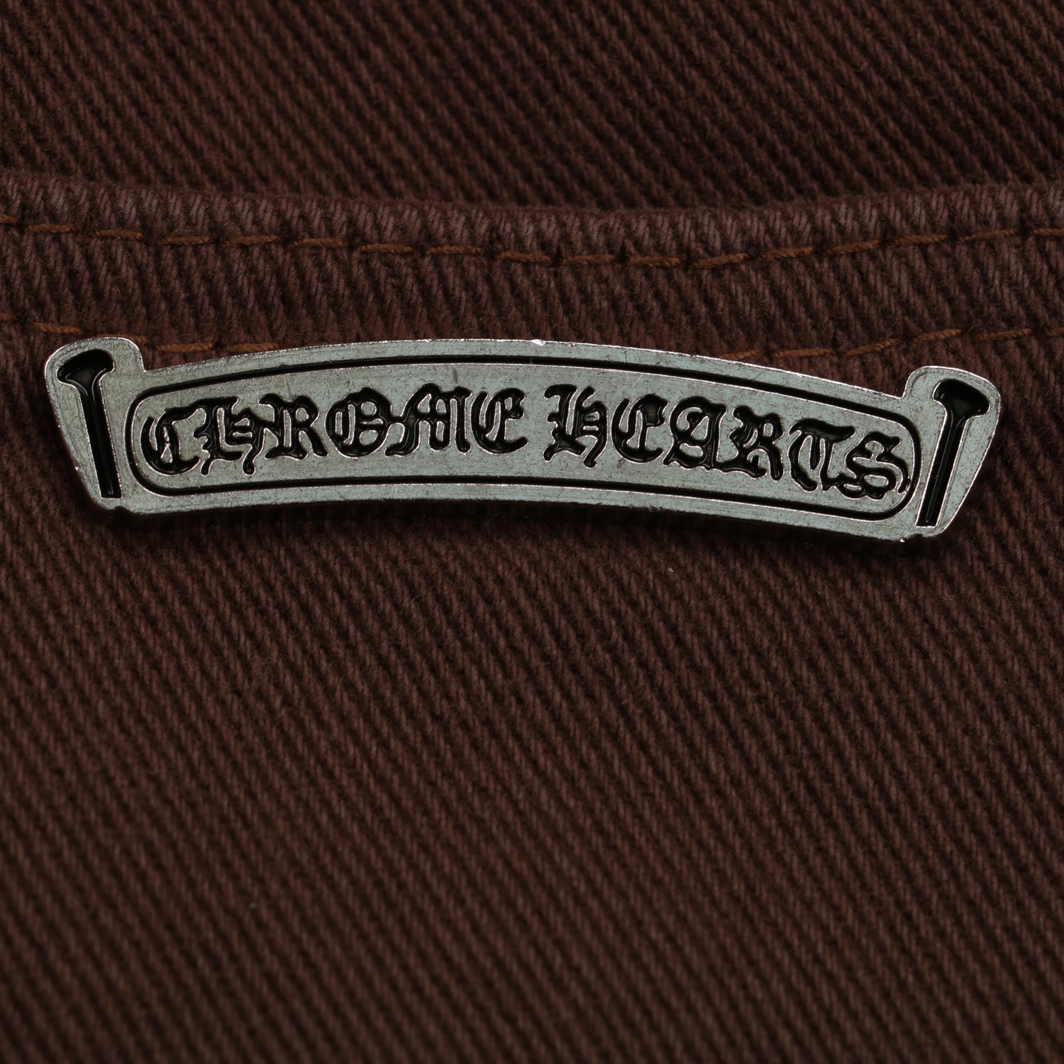 Calça Chrome Hearts Cross Patch Levi's Jeans Brown - Urbanize Streetwear