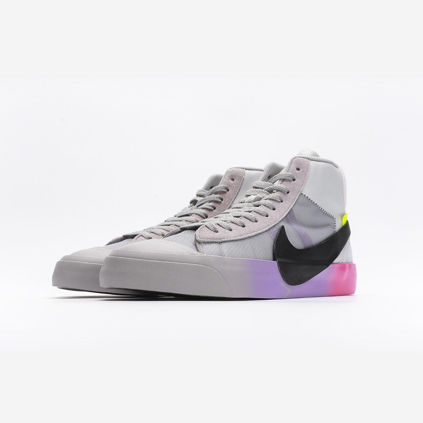 Nike Blazer Mid x Off-White Wolf Grey Serena Queen - Urbanize Streetwear