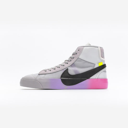 Nike Blazer Mid x Off-White Wolf Grey Serena Queen - Urbanize Streetwear