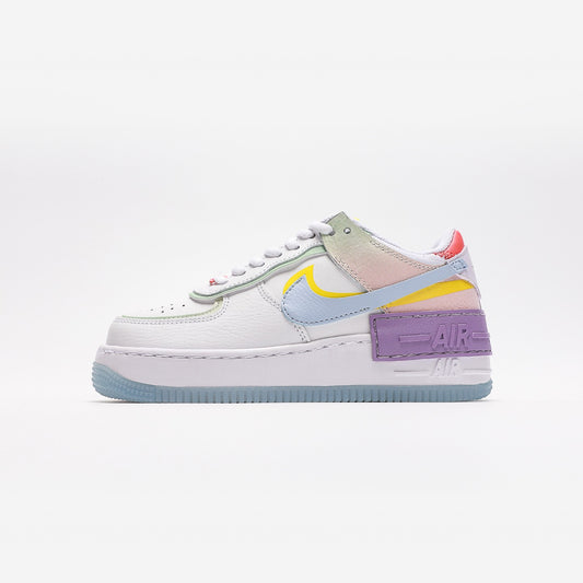 Nike Air Force 1 Low Shadow White Hydrogen Blue Purple (W) - Urbanize Streetwear