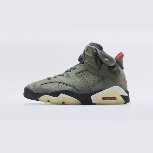 Air Jordan 6 x Travis Scott Medium Olive - Urbanize Streetwear