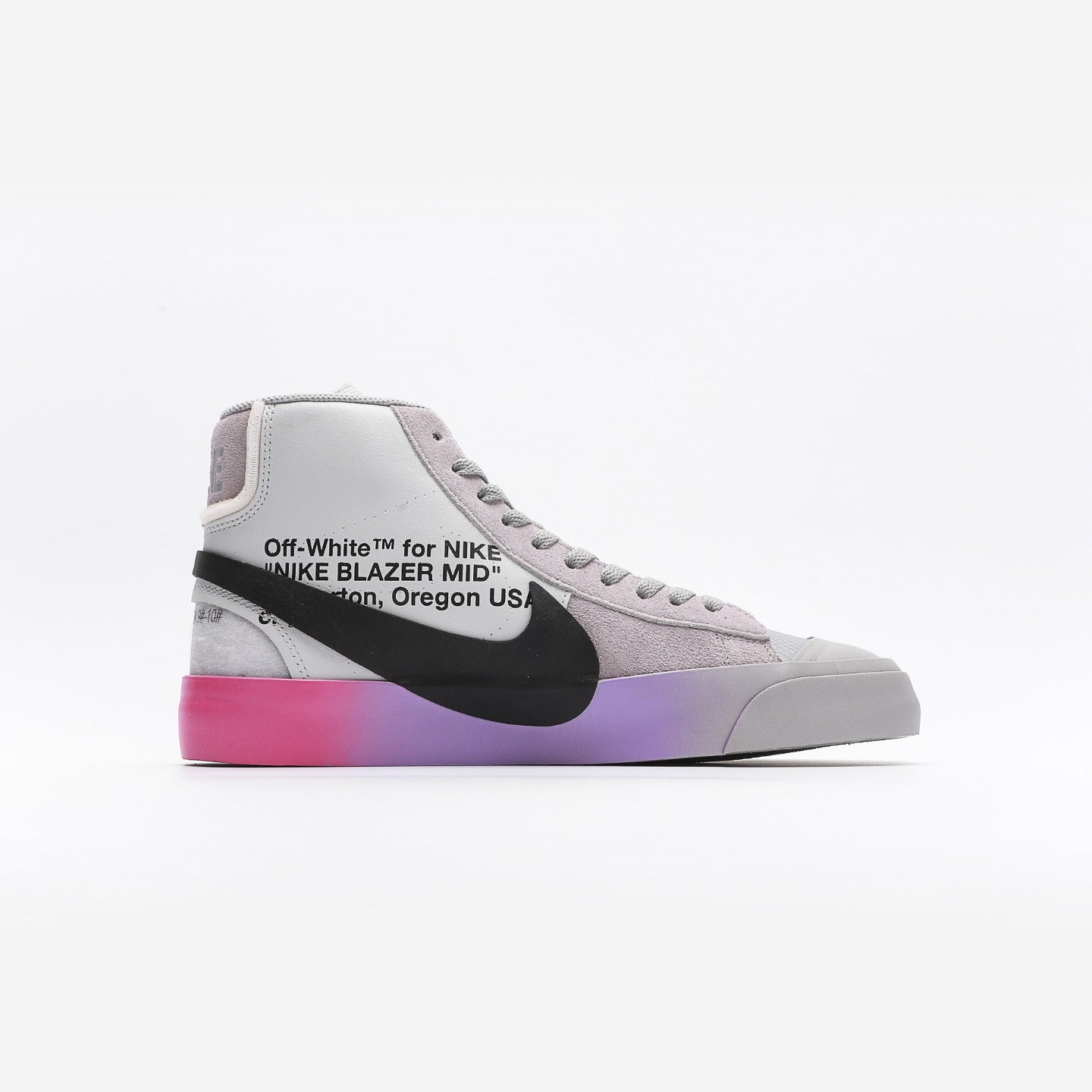 Nike Blazer Mid x Off-White Wolf Grey Serena Queen - Urbanize Streetwear