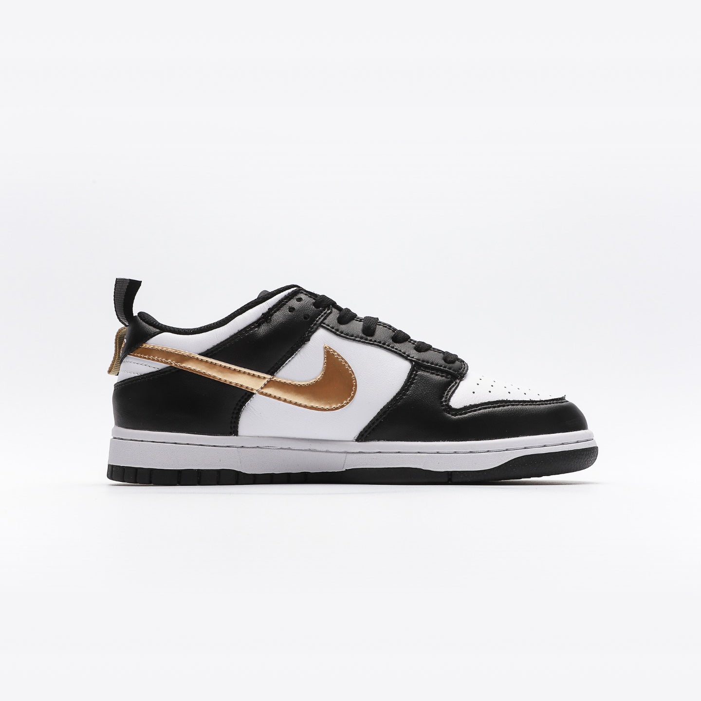 Nike Dunk Low Black White Metallic - Urbanize Streetwear