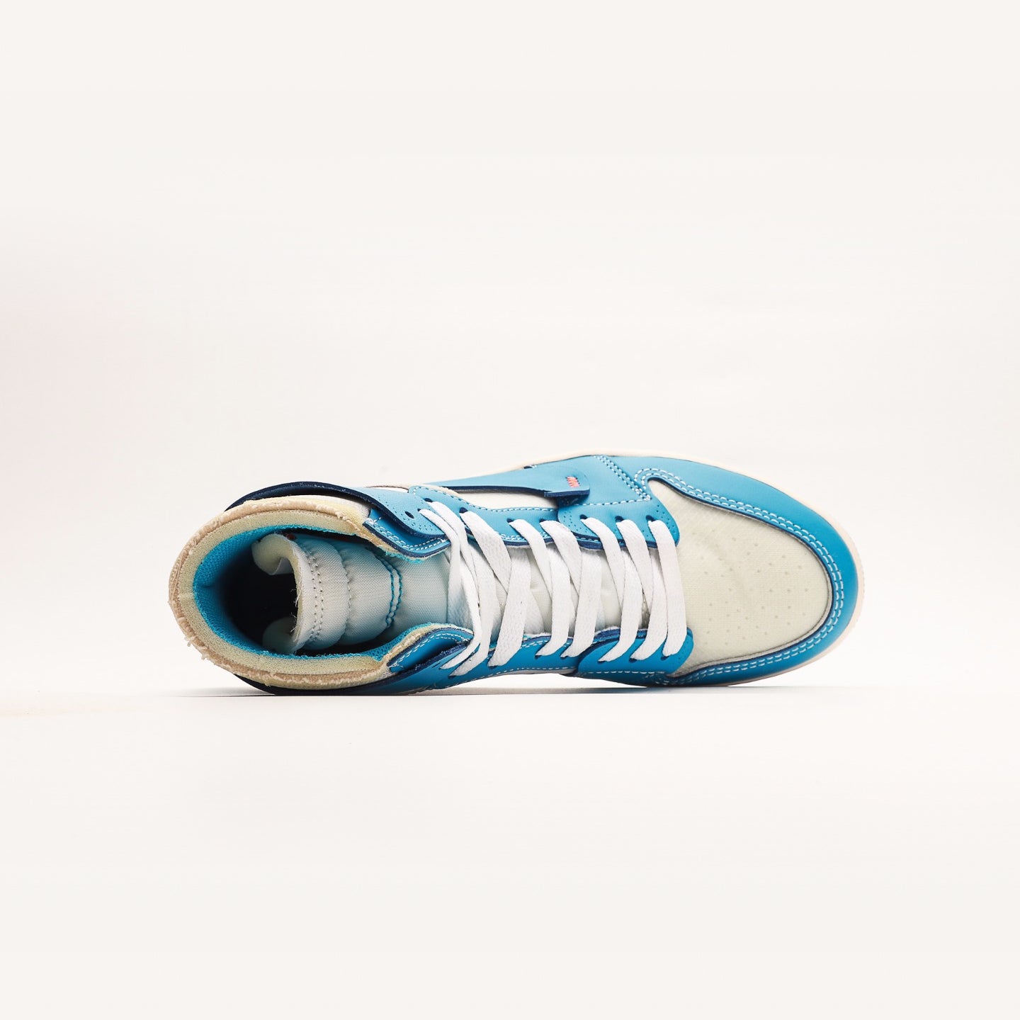 Nike x off white air jordan hot sale 1 blue